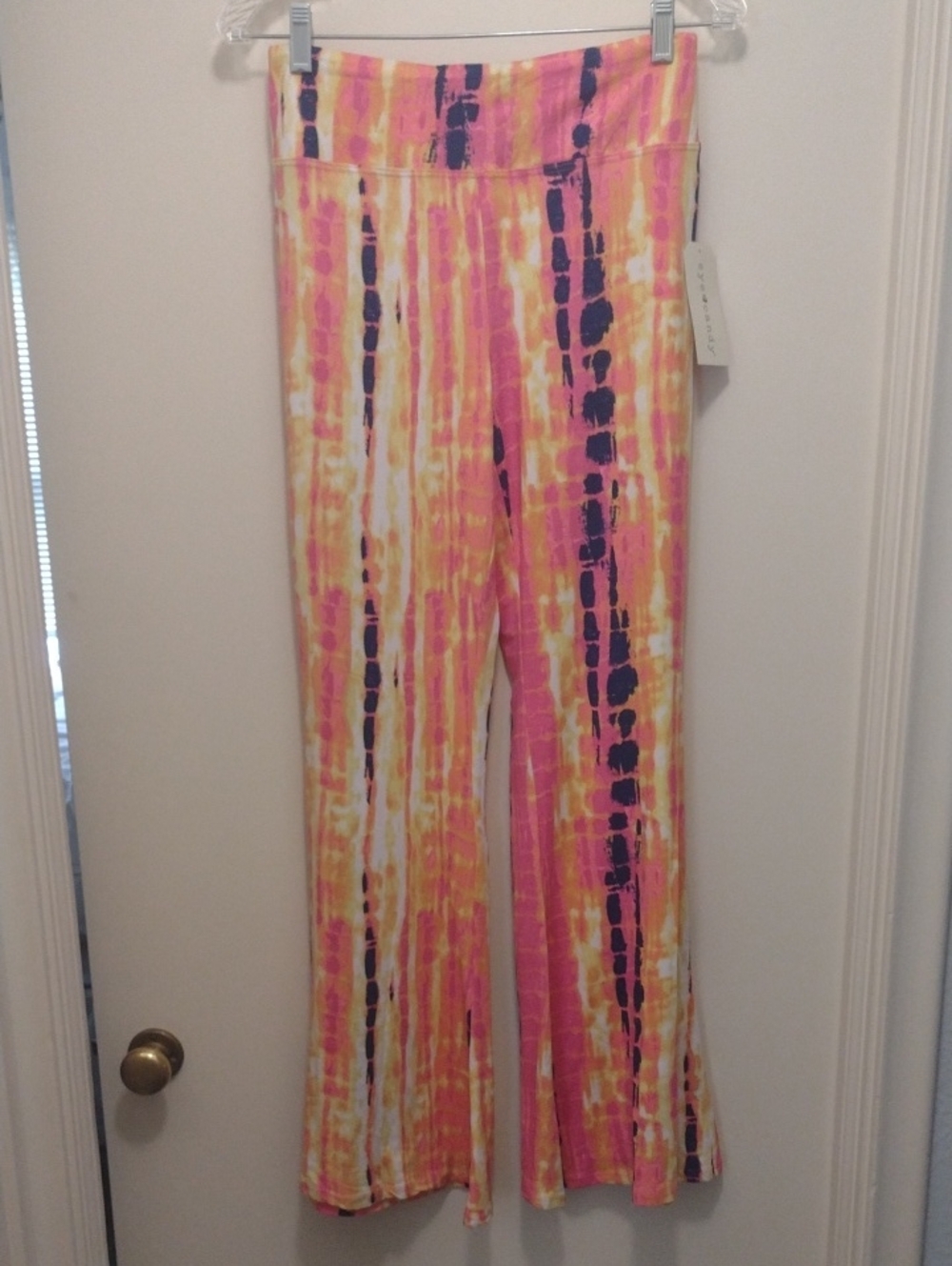 Eye Candy Tie-Dye Wide Leg Pants (J1103)